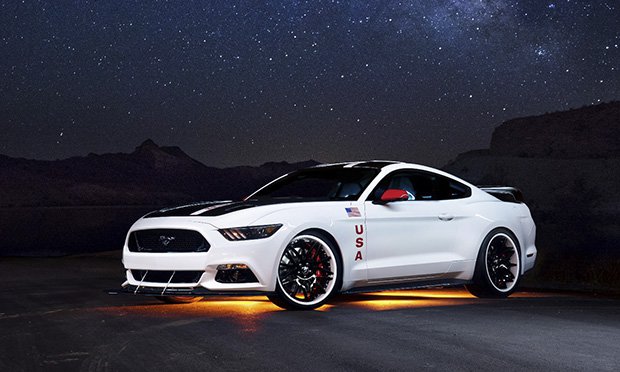 Ford создал «космический» Mustang в честь годовщины первой высадки на Луну